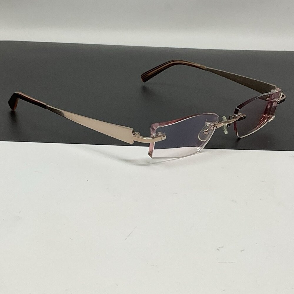 SAMA RIMLESS Eyeglasses Frame Mix-5 Pink Pure Titanium